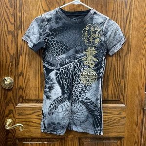 Sinful Eagle Gold Tee